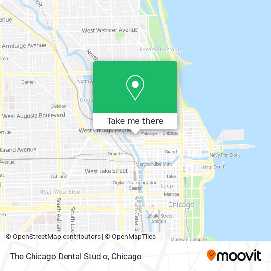 Mapa de The Chicago Dental Studio