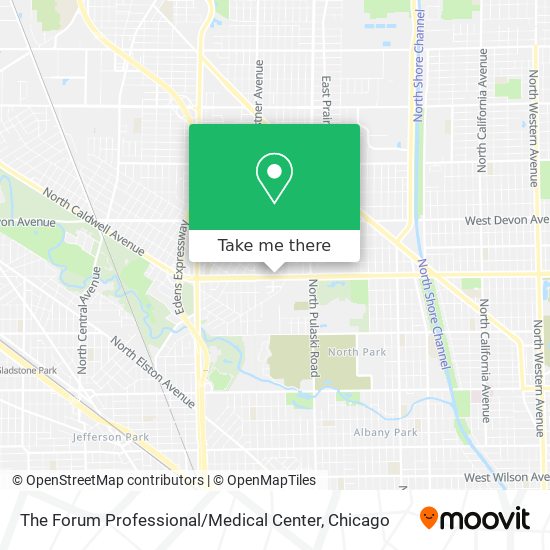 The Forum Professional / Medical Center map