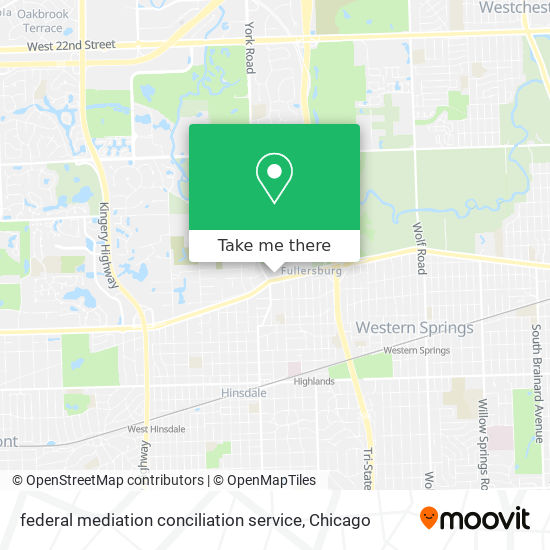 federal mediation conciliation service map