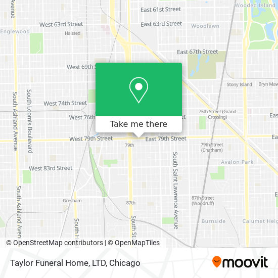 Taylor Funeral Home, LTD map