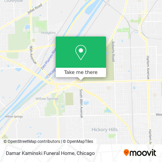 Mapa de Damar Kaminski Funeral Home