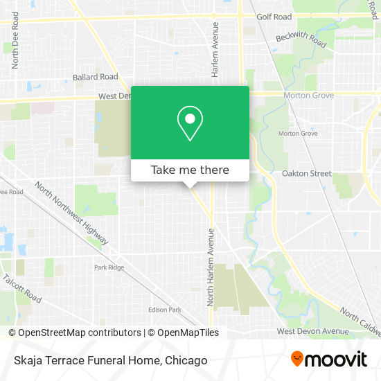 Skaja Terrace Funeral Home map