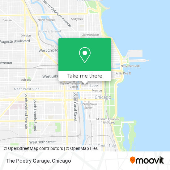 The Poetry Garage map