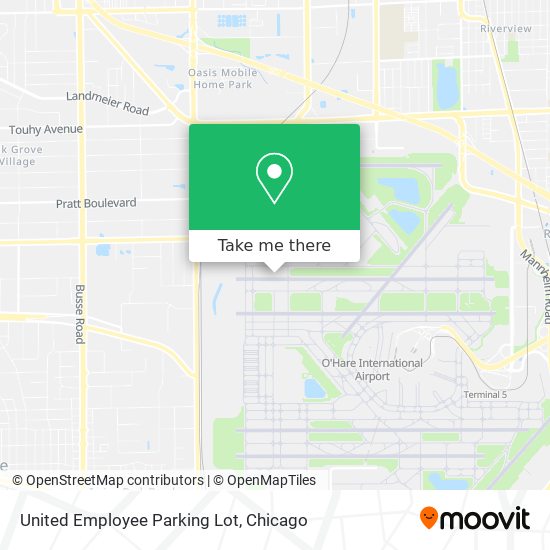 How To Get To United Employee Parking Lot In Chicago By Bus Or Chicago L