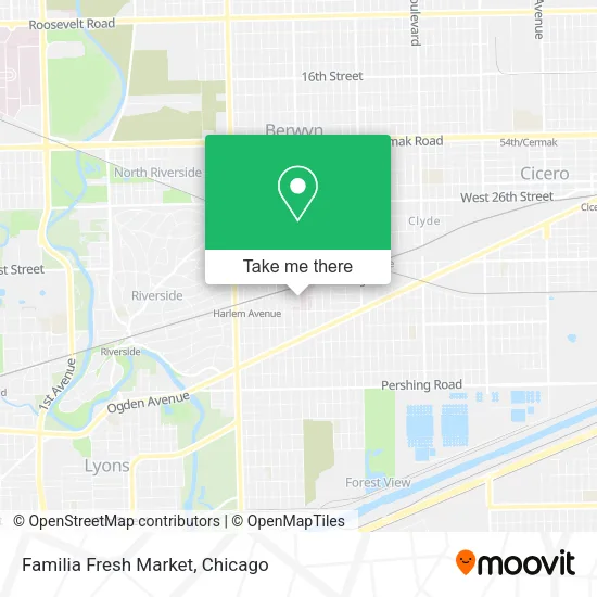 Familia Fresh Market map