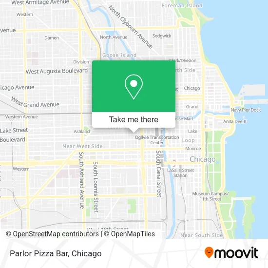 Parlor Pizza Bar map