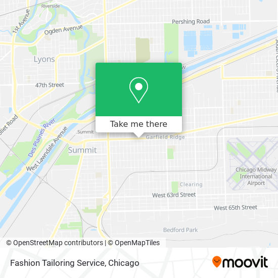 Fashion Tailoring Service map