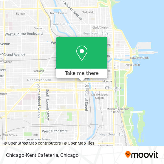 Chicago-Kent Cafeteria map