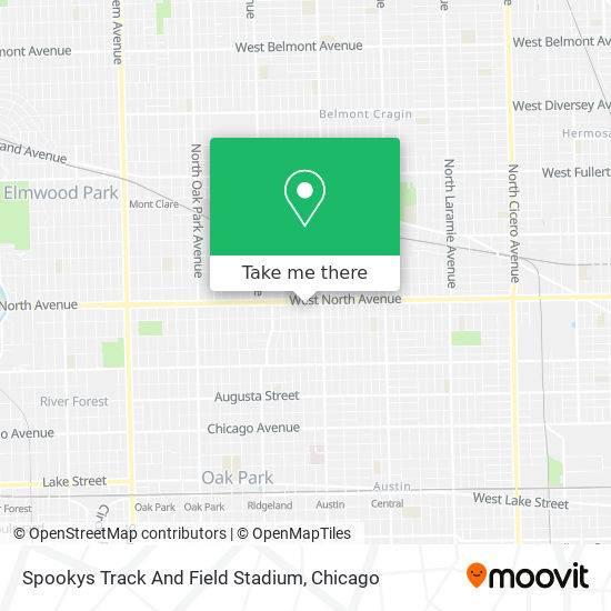 Spookys Track And Field Stadium map