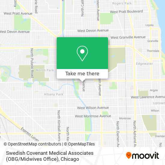 Swedish Covenant Medical Associates (OBG / Midwives Office) map