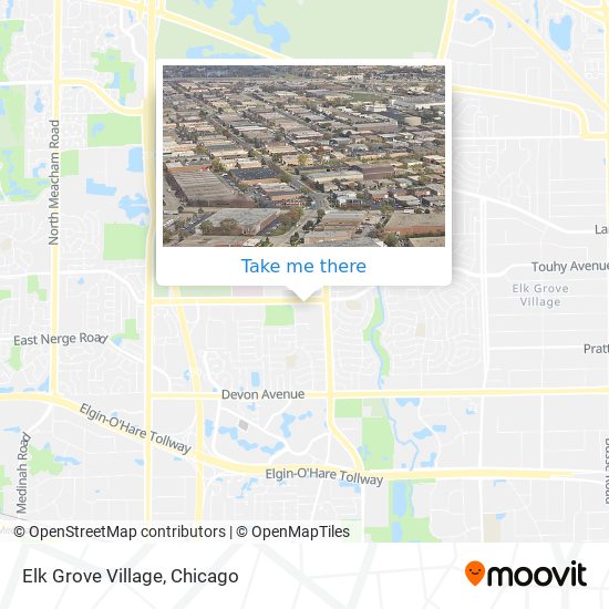 Mapa de Elk Grove Village