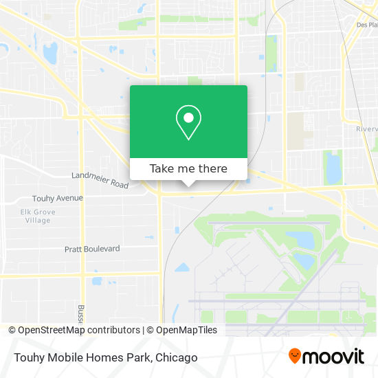 Mapa de Touhy Mobile Homes Park