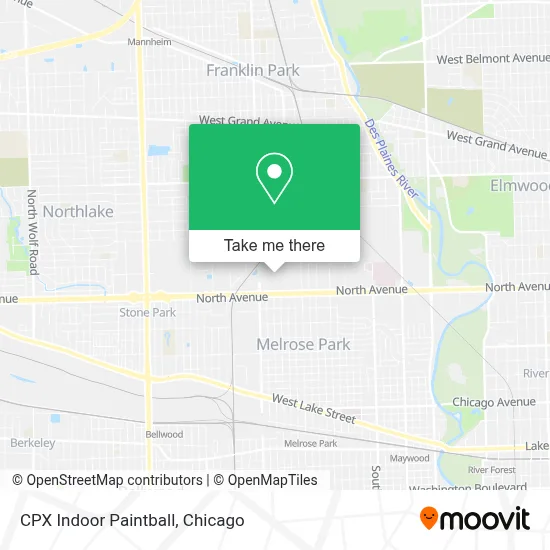 CPX Indoor Paintball map