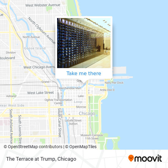 The Terrace at Trump map