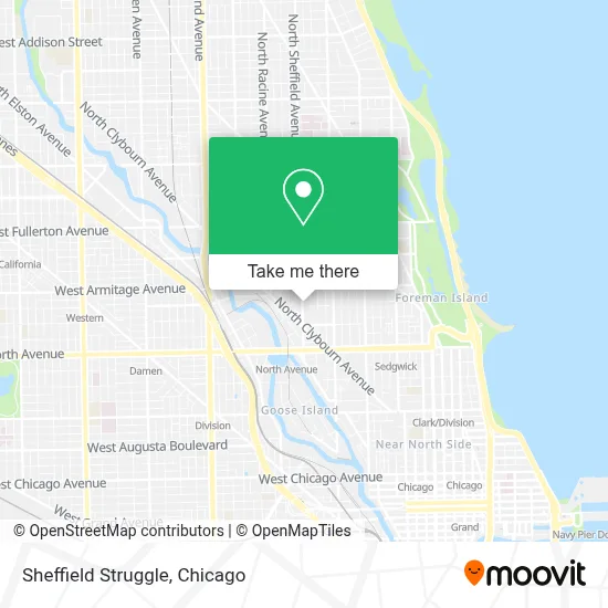 Sheffield Struggle map