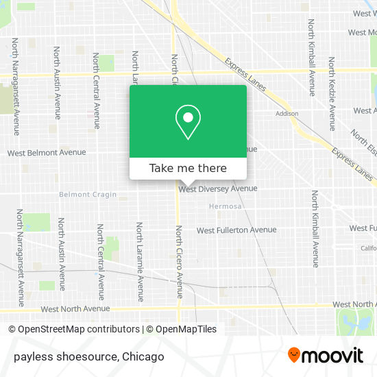 payless shoesource map