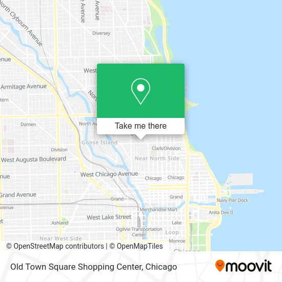 Old Town Square Shopping Center map