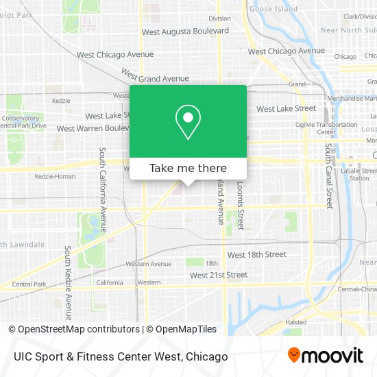 Mapa de UIC Sport & Fitness Center West