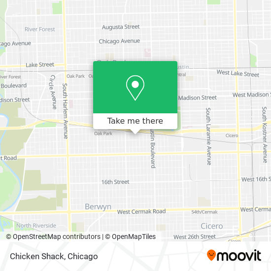 Chicken Shack map
