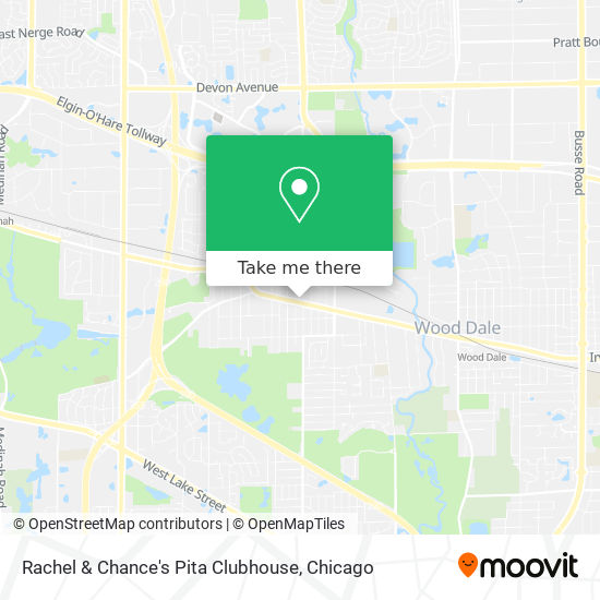 Mapa de Rachel & Chance's Pita Clubhouse