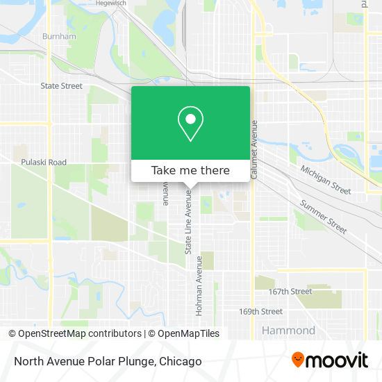 Mapa de North Avenue Polar Plunge