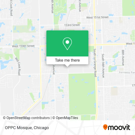 OPPC Mosque map