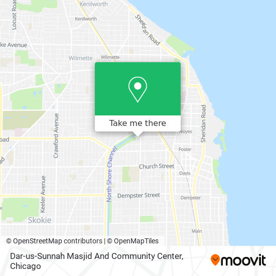 Mapa de Dar-us-Sunnah Masjid And Community Center