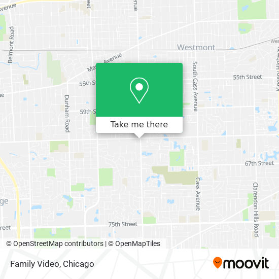 Family Video map