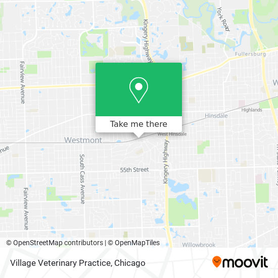 Village Veterinary Practice map