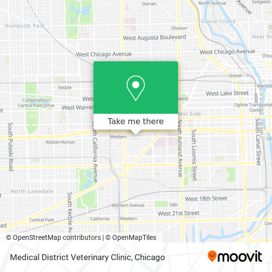 Medical District Veterinary Clinic map