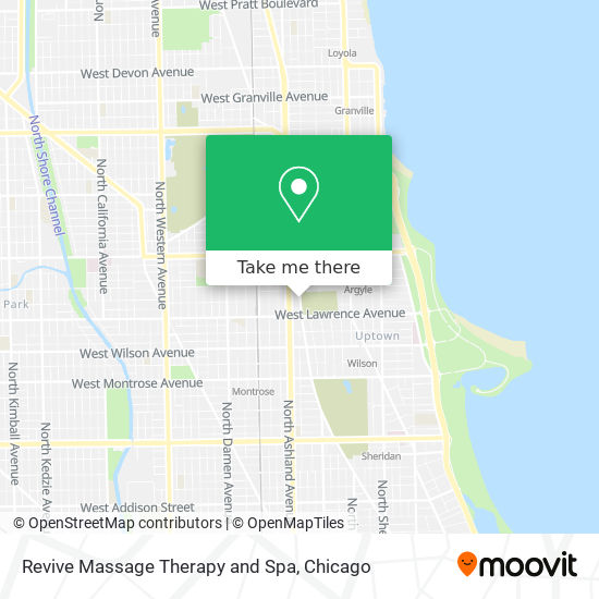 Revive Massage Therapy and Spa map