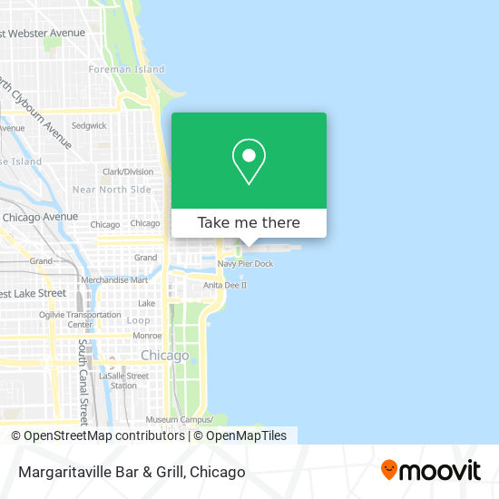 Mapa de Margaritaville Bar & Grill