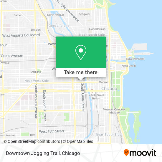 Downtown Jogging Trail map