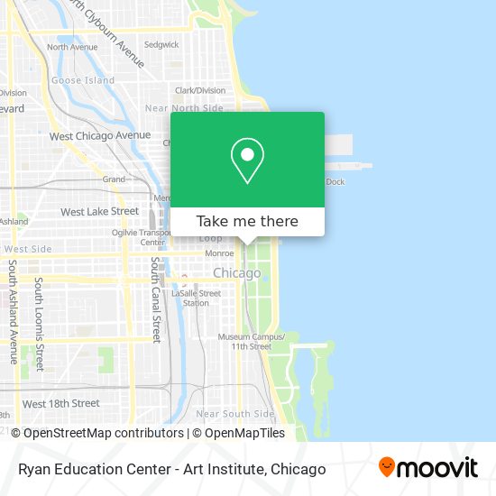 Ryan Education Center - Art Institute map