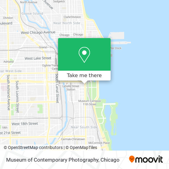 Museum of Contemporary Photography map
