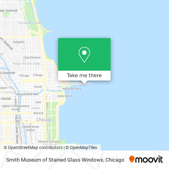 Smith Museum of Stained Glass Windows map