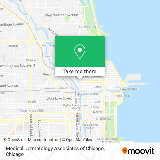 Mapa de Medical Dermatology Associates of Chicago