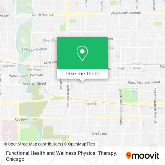 Mapa de Functional Health and Wellness Physical Therapy