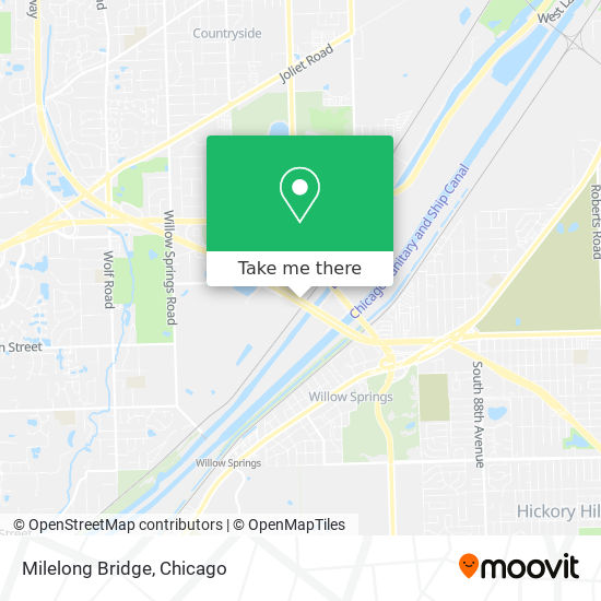 Milelong Bridge map