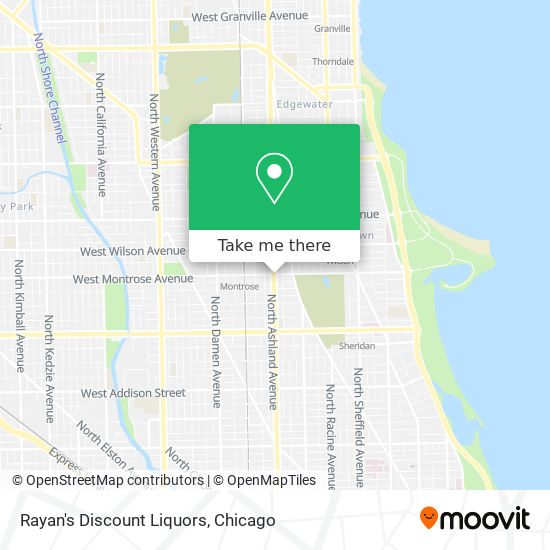 Mapa de Rayan's Discount Liquors