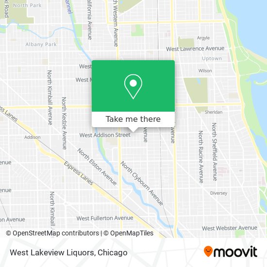 Mapa de West Lakeview Liquors
