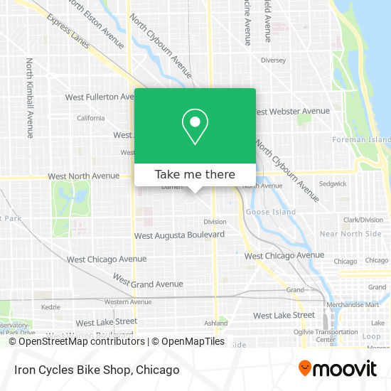 Iron Cycles Bike Shop map