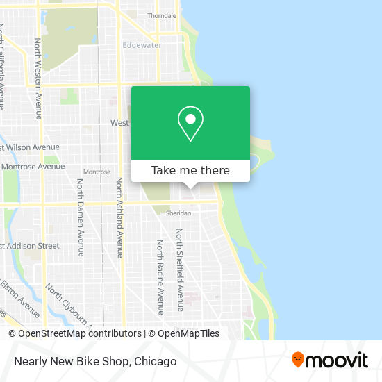 Nearly New Bike Shop map