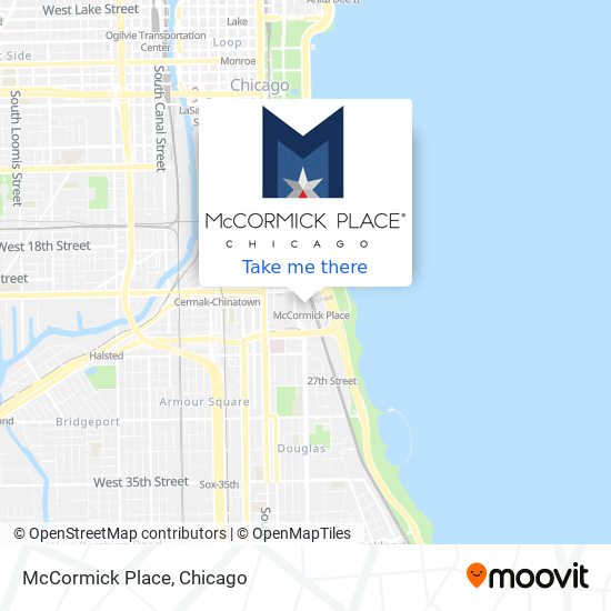 McCormick Place map
