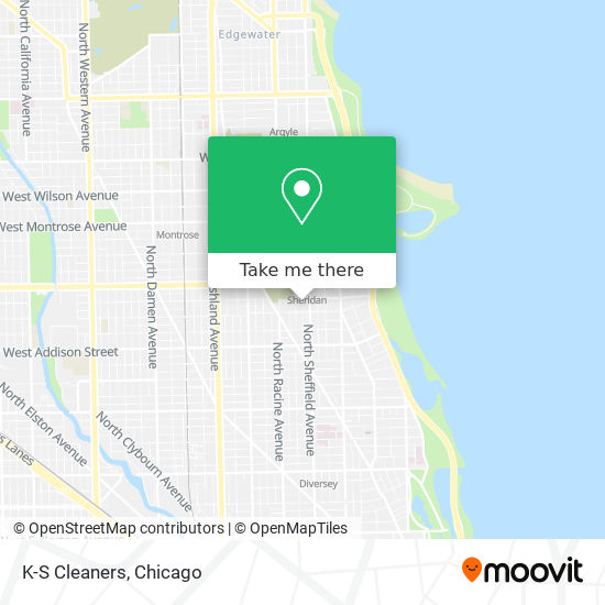K-S Cleaners map