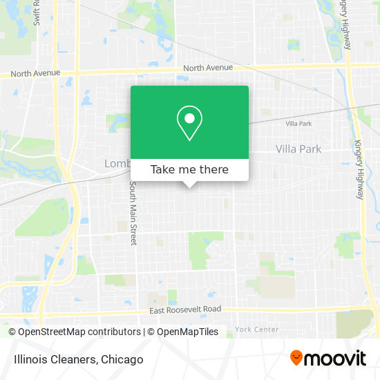 Illinois Cleaners map