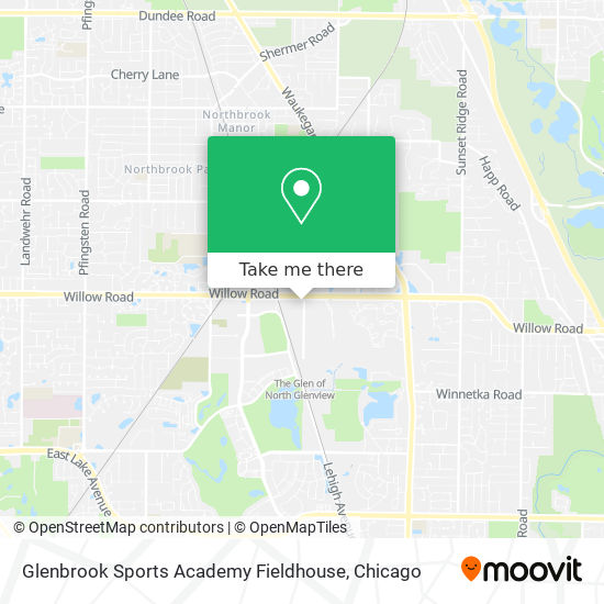 Glenbrook Sports Academy Fieldhouse map