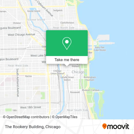 The Rookery Building map
