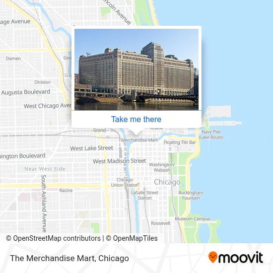 The Merchandise Mart map