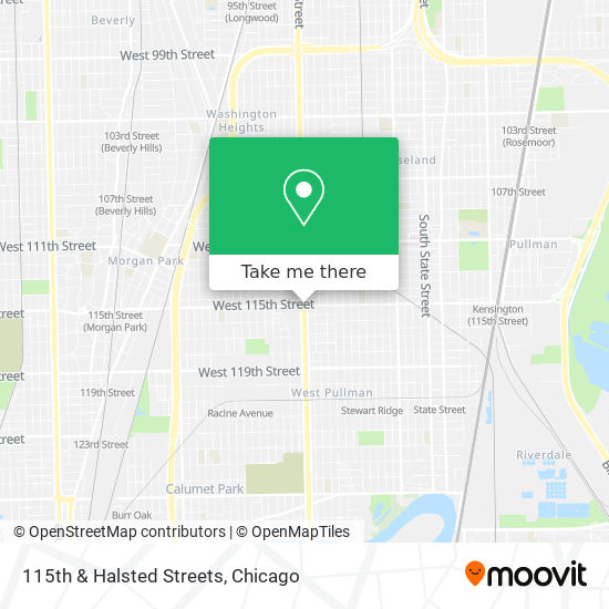 Mapa de 115th & Halsted Streets